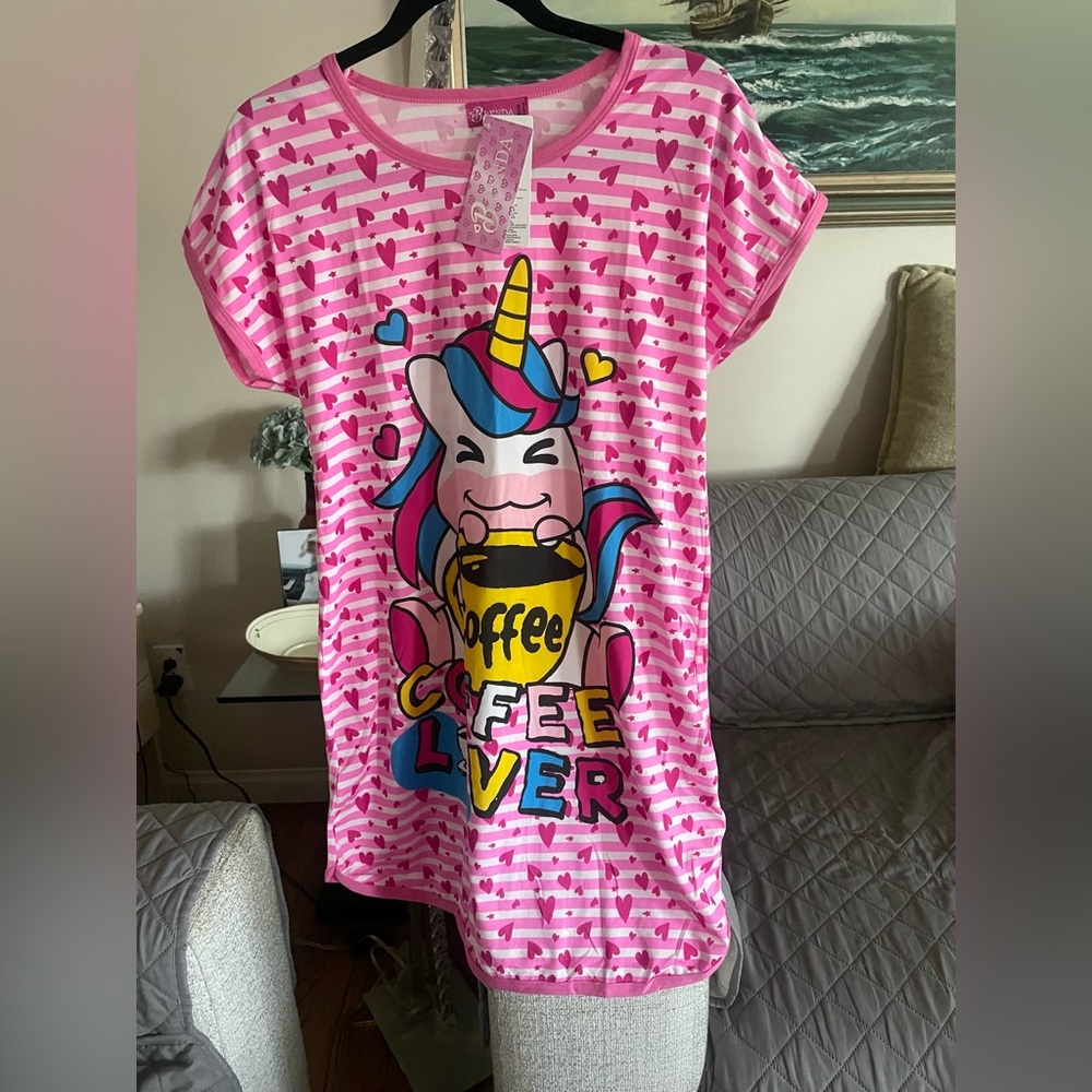 Unicorn Pajamas Dress